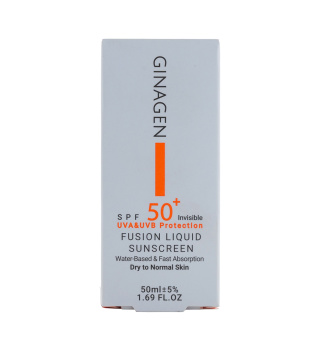 کرم ضدآفتاب رنگی _۱ ۰ spf50 پوست خشک و نرمال ژیناژن
