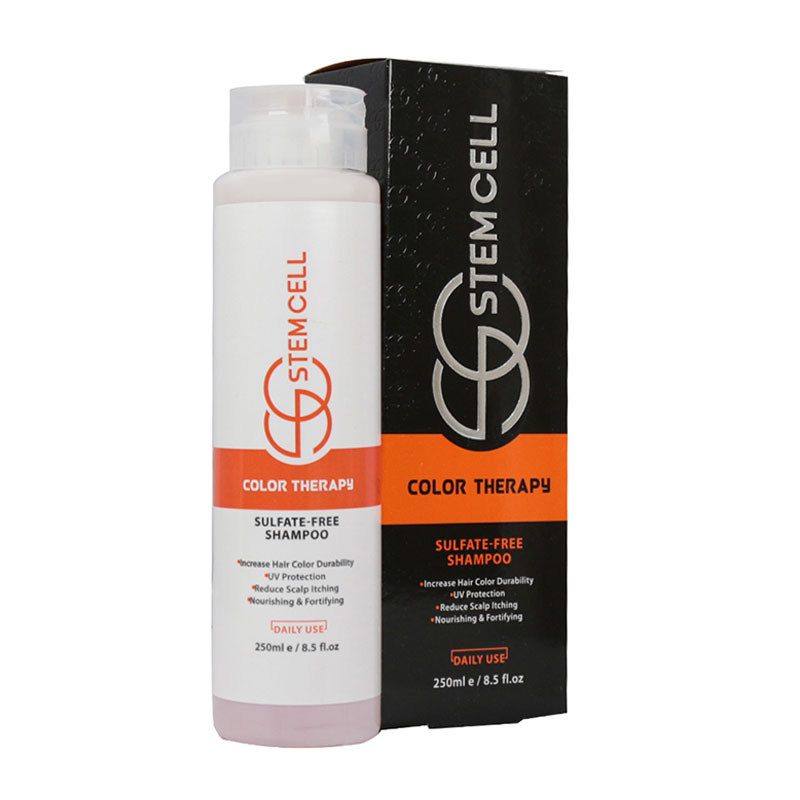 شامپو استیم سل موهای رنگ شده و هایلایت شده