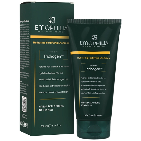 شامپو تقویت کننده موهای خشک اموفیلیا